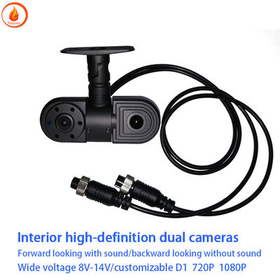 AHD Dual Car Camera High Definition CMOS-Auto-Kamera innen und außen
