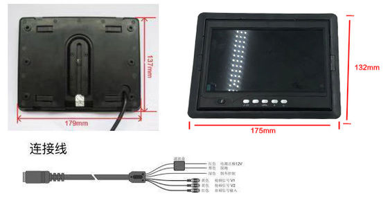 Tragbare Auto-WLAN-Monitor Leichtgewicht Desktop-Auto-Computer-Monitor