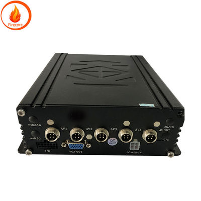 Montierte CAR DVR-Recorder Festplattenüberwachung Vierkanal-DVR-System