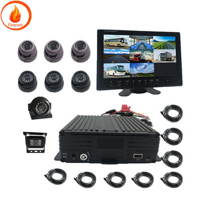 Benutzerdefiniertes Fahrzeugkamera-Überwachungssystem HDMI 4-Wege-Auto-Video-Recorder
