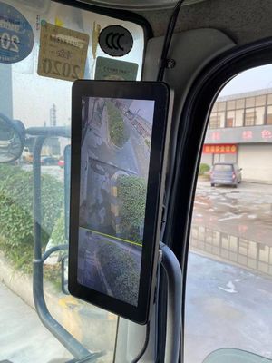 1080P Dual Lens DVR 12,3 Zoll Sicht Elektronische Rückwärtsspiegel Split View Ersetzen Bus Außenspiegel