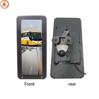 1080P Dual Lens DVR 12,3 Zoll Sicht Elektronische Rückwärtsspiegel Split View Ersetzen Bus Außenspiegel