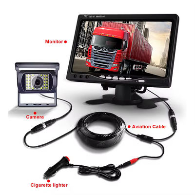 Universal 12V Dash Cam Maxi Truck Back-up Kamera mit eingebauter 18 IR LED für Nachtunterstützung